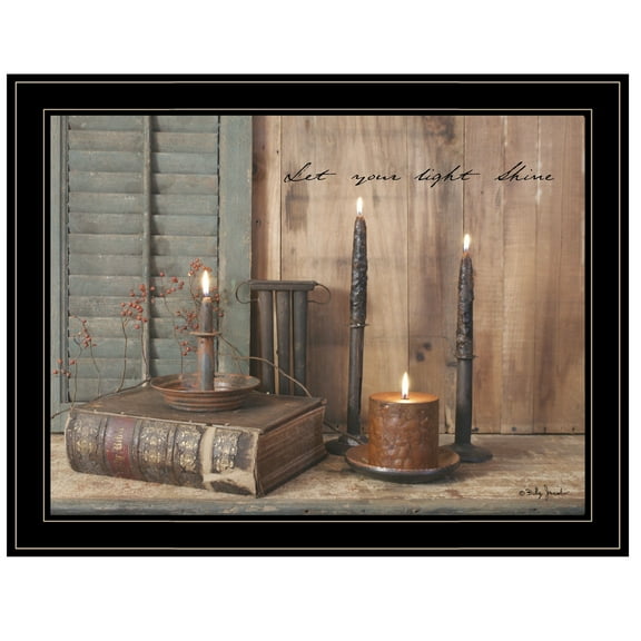 Let Your Light Shine by Billy Jacobs Printed Wall Art Wood Multi-Color