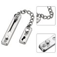 thumbnail image 5 of Cerradura de cadena de seguridad de acero inoxidable para puerta, protección de seguridad resistente con tornillos de bronce, 5 of 5