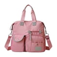 thumbnail image 2 of Water Resistant Travel Tote Bag for Women, Large Capacity Oxford Cloth Handbag with Multiple Pockets, 3 Way Carry Shoulder Crossbody Bag for Work, Shopping, Commute and Travel, 2 of 5
