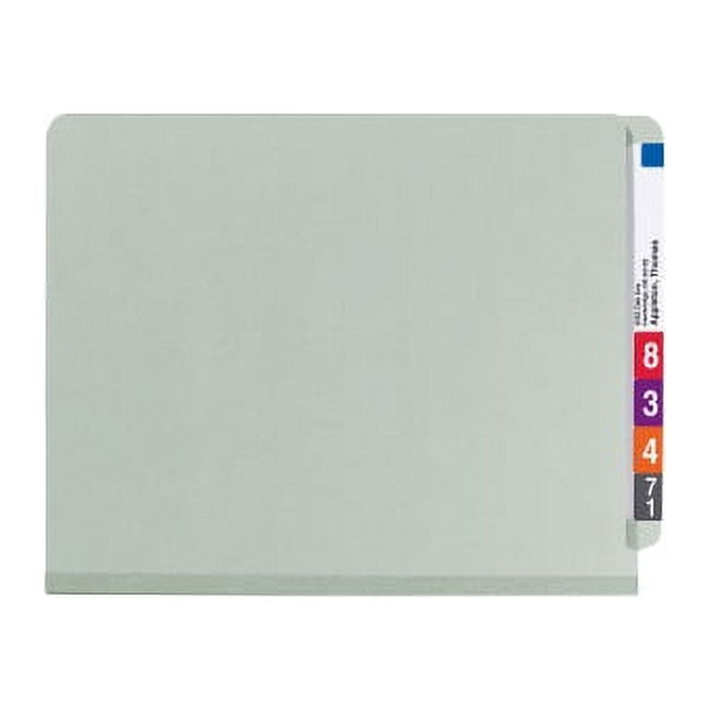 Smead Manufacturing Company SMD26802 Classification Fldr- Ltr- Recycled- 2-DV- BN-BE