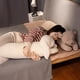 thumbnail image 4 of Almohada de peluche FEEZUSH Rabbit de 90 cm para niños, 4 of 5