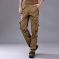 thumbnail image 2 of Pantalones cargo de senderismo de algodón para exteriores para hombres, pantalones estéticos, baratos, de lujo, nuevos, para hombre, ropa técnica más barata, diseñador emo, sueltos, 2 of 5