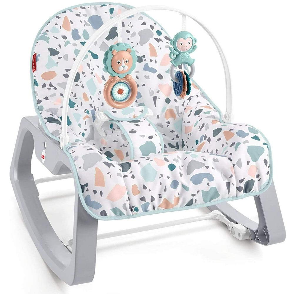 FisherPrice InfanttoToddler Rocker Pacific Pebble, Portable Baby