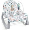 Fisher-Price Infant-to-Toddler Rocker, Pacific Pebble, Portable Baby Seat, Multi