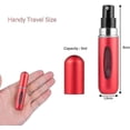 thumbnail image 3 of Atomizador de perfume de 4 piezas de 5 ml, atomizador de perfume capaz, mini portátil, 3 of 5