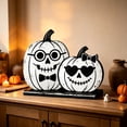 thumbnail image 7 of PoyoKee Ghost Reading Halloween Decorations, Ghost Reading Book Shelf Decor Spooky & Cute Stuff, Wooden Halloween Decor for Indoor Bedroom Fireplace, 7 of 7