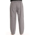 thumbnail image 3 of At The Buzzer Mens Solid Poplin Pajama Pants with Pockets, 3 of 3