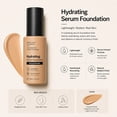 thumbnail image 6 of Foundation, Concealer, Hydrating Color Changing Foundation Makeup Liquid - Longwearing & Waterproof for Sport, Dancing, 6 of 6