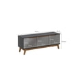 thumbnail image 3 of Mueble TV 55" Kappesberg 136cm con 3 Puertas Negro/Gris, 3 of 9