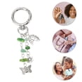 thumbnail image 4 of Unique Bargains 1 Pc Handbag Charm Keychain Durable Metal Bag Accessories Silver Tone Green, 4 of 6