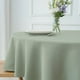 thumbnail image 4 of Mantel maxmill, redondo, 100% poliéster, 178 cm, color verde salvia, 4 of 9