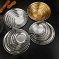 thumbnail image 4 of 1/2 Pcs Assiettes de Souper Réutilisables Incassables Assiette à Dessert Plats Assiette à Steak Assiette de Cuisine Occidentale Grande Assiette Plats de Souper en Plastique Style A 1 Pce, 4 of 6