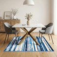 thumbnail image 3 of ODIKA 5'x7' Ultra-Soft Area Rug, Hallway Abstract Long Striped Interlocking Bands Hallways Alfombras None Washable, Bare feet friendly, Silk-Touch for Bedroom Home office, 3 of 7
