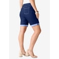 thumbnail image 3 of Roaman's Women's Plus Size 24/7 Stretch Cuffed Short, 3 of 4