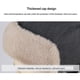 thumbnail image 4 of Bewildely Sombrero de bombardero de invierno para hombres y mujeres, casco cálido con forro de felpa para exteriores, gorro grueso para mantener el calor, Suministros térmicos Caqui Bewildely HA070833-01, 4 of 6