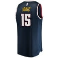 thumbnail image 3 of Youth Fanatics Nikola Jokic Blue Denver Nuggets Fast Break Replica Jersey - Icon Edition, 3 of 3