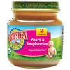 (24 pack) (12 Jars) Earth's Best Organic Baby Food Stage 2, Pears & Raspberries, 4 Ounce