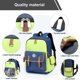 thumbnail image 4 of Mochila para niños Mochila para niños Mochila de escuela primaria para jardín de infantes preescolar para niñas y niños (verde pequeño), 4 of 5