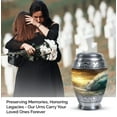 thumbnail image 4 of Golden Ocean Waves Urns For Human Ashes Adult Male Dad - Decorative Urn, 4 Keepsake Urns - Human Cremation Urns - Funeral Urns For Women Human Ashes - Burial Urns For Adult Female (3inch,4pcs), 4 of 5
