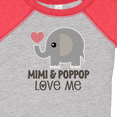thumbnail image 4 of Inktastic Mimi and Poppop Love Me Boys or Girls Baby Bodysuit, 4 of 5