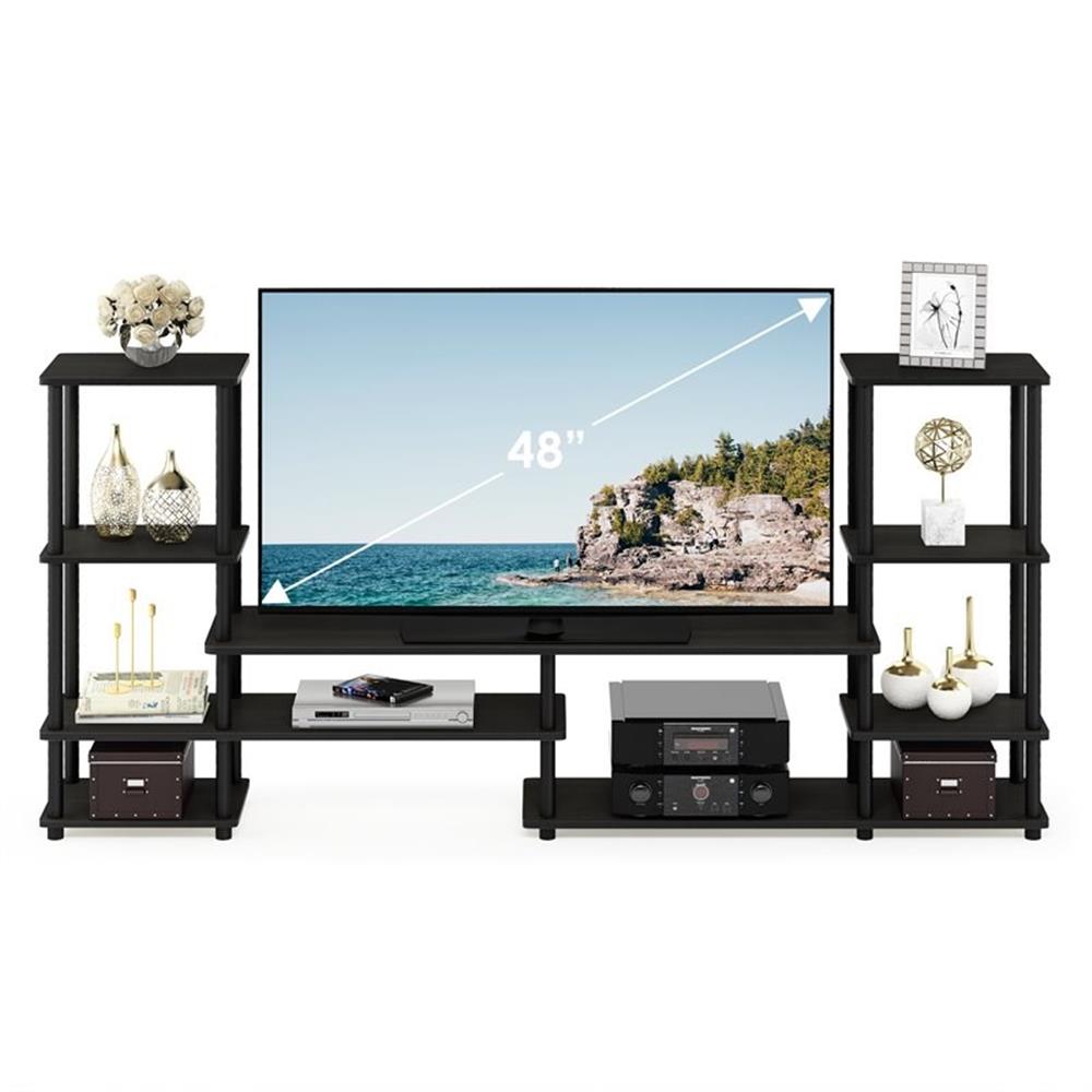 Pemberly Row Wood Grand Entertainment Center for TV up to 50" - Espresso