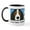White/Black Inside, variant on CafePress - Anime Treeing Walker Coonhound Mug - 11 oz Ceramic Mug - Novelty Coffee Tea Cup