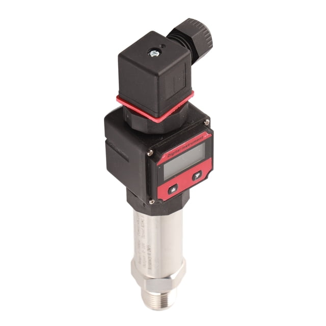 Sensor de presión, sensor de presión Transductor de presión de aire de aleación de aluminio Transductor de presión LCD Características líderes en su clase