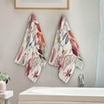 thumbnail image 4 of Spring Flower Plant Hand Towels 2 PCS, Kitchen Towel Ultra Soft and Highly Absorbent,Decorative Fingertip Face Towel for Bathroom Hotel, 28.3"x14.4", 4 of 5