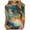 Multicolor, variant on AKOEE 3/4 Sleeve Tops for Women Plus Size S-3X Graphic Tee Shirts Sky Galaxy Printed Cotton Crewneck Tshirts (2XL, Multicolor 04)