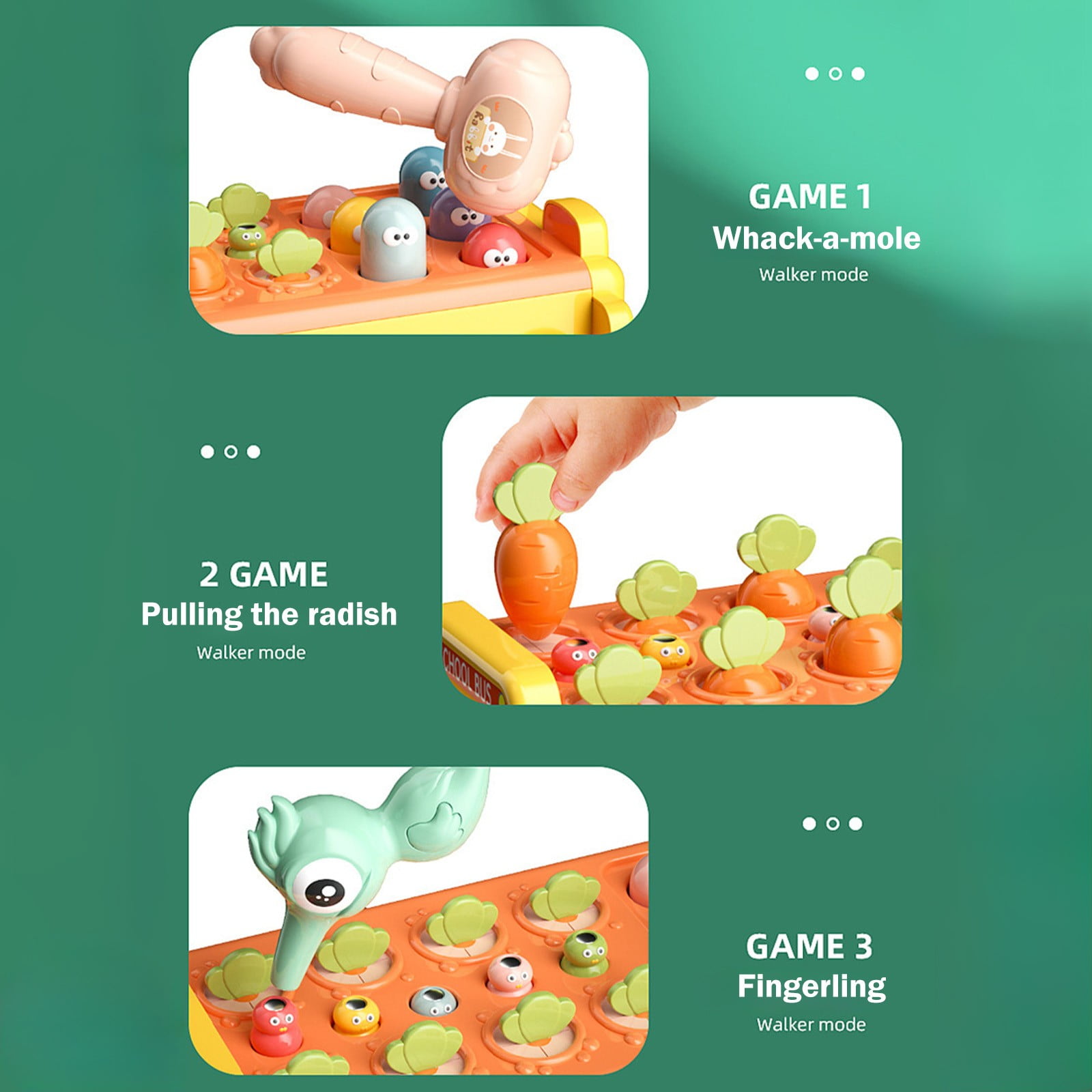 YUNAFFT 6 in 1 Educational Toddlers Activity Box 6 in 1 Montessori Toy Multifunctional Preschool Activity Toy for Infant Baby Gifts