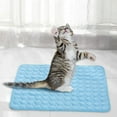 thumbnail image 5 of Mat for Dogs and Cats Summer Pet Bed Ice Pad Portable Washable Gel Mat for Indoor Outdoor Use, 5 of 5