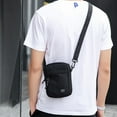 thumbnail image 6 of XIANXIAN Small Men's Waterproof Messenger Bag- Shoulder Bag for Man, Men's Portable Bag, Lightweight Multi-Pocket Casual Black Crossbody Bag for Men Ideal for Work Outdoor, 6 of 9