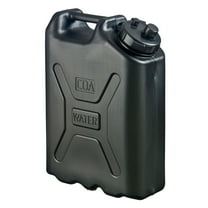 Scepter 5 Gallon 20 Liter Water Container, Heavy Duty Military Style, Black