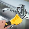 thumbnail image 4 of HAMPPLIES 2Pcs Heavy Duty Yellow Strap Wrenches Oil Filter Removal Tool for Mechanics and Plumbers, 4 of 6