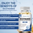 thumbnail image 3 of Nature's Live Nicotinamide 500mg Resveratrol 100mg - NAD Supplement - Anti-Aging 120 Capsules, 3 of 6