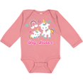 thumbnail image 3 of Inktastic Big Sister Girls Long Sleeve Baby Bodysuit, 3 of 5