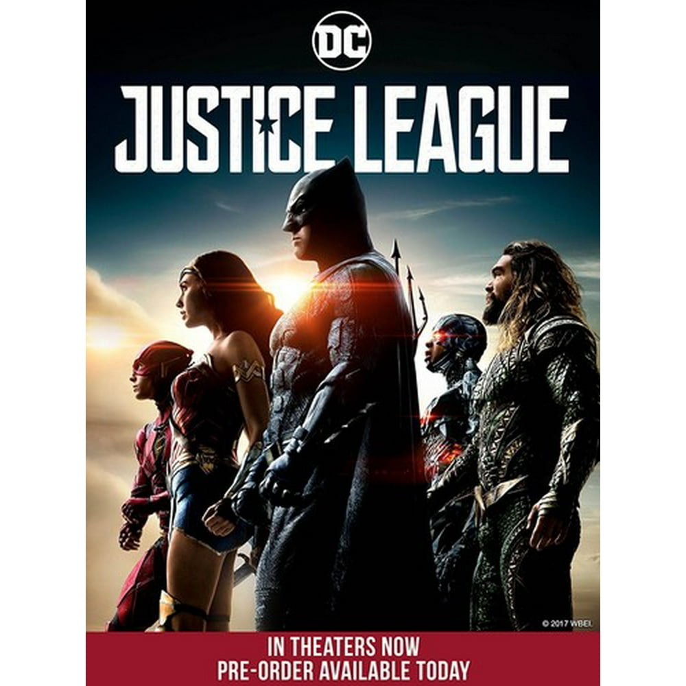 justice league dvd box