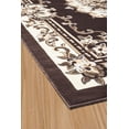 thumbnail image 3 of United Weavers 950 10655 28 1 ft. 11 in. x 7 ft. 2 in. Cafe Demitasse Runner Rug, Dark Brown, 3 of 4