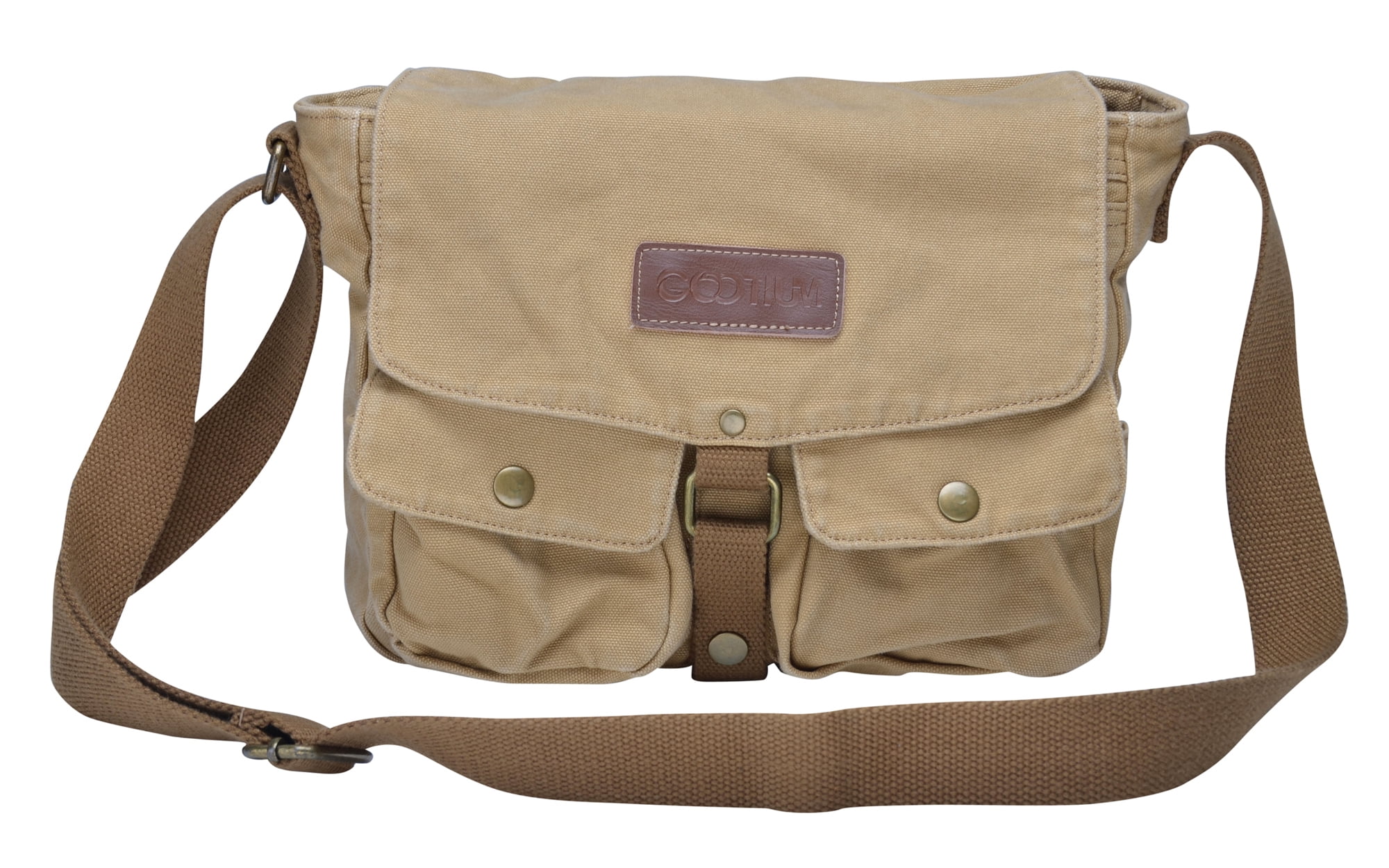 gootium vintage canvas messenger bag