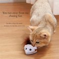 thumbnail image 4 of Smart Running Mouse Cat Toy Interactive Random Moving Electric Cat Teaser Toys Simulation Mice Kitten Self-Playing Plush Toys Style A, 4 of 6