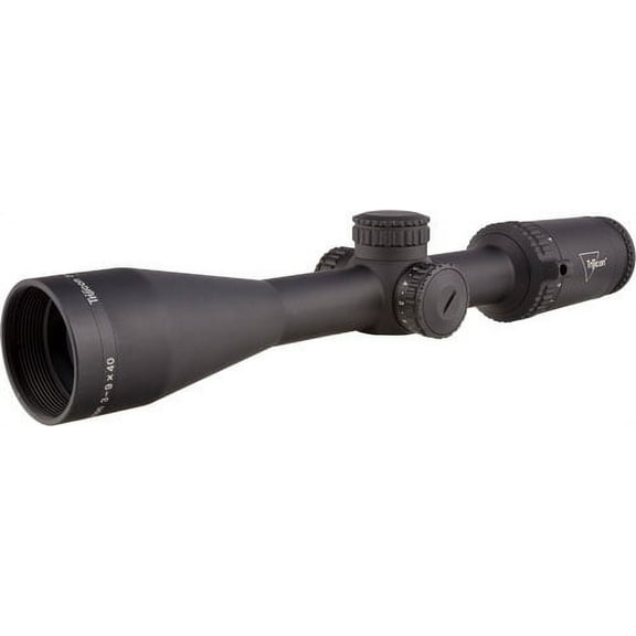 Trijicon Credo CR940 3-9x40mm Rifle Scope, 1 in Tube, Second Focal Plane, Black, Green Standard Duplex Crosshair Reticle, MOA Adjustment, 2900044