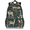 Black, variant on Large Sports Baseball Laptop Backpack, 18 Inch Checkerboard Travel Backpack for Men Women, Work Business Computer Casual Daypack