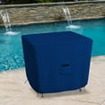 thumbnail image 6 of Square Patio Table Cover 18 Oz Waterproof - 100% Weather Resistant Outdoor Square Table Cover with Air Pocket and Drawstring for Snug Fit (Blue, 29" H x 46" W x 46" D), 6 of 7