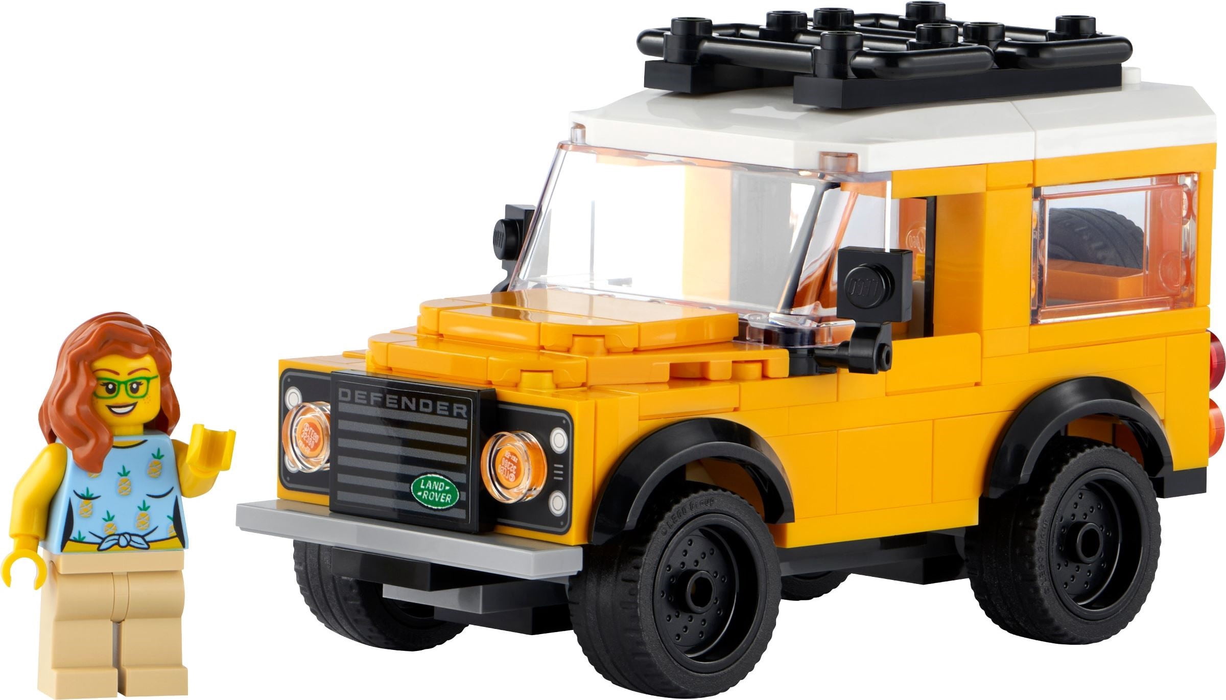 LEGO Land Rover Classic Defender Building Set – Licensed Off-Road Vehicle Model, Collectible Display Car, Gift for Adult LEGO & Land Rover Fans - 40650
