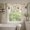 Color 1, variant on SPXUBZ Modern Abstract Window Valance Curtain Geometric Leaf Pattern Rod Pocket Kitchen Curtain Living Room Decor