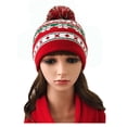 thumbnail image 4 of Gorro De Punto Cálido Para Invierno Y Navidad, Gorro Con Bombilla Para El Pelo, Bufanda Larga De Navidad, Regalo De Navidad Para Mujeres, Hombres Y Niños Advancent AP007117-02, 4 of 6