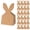 24Pcs Bags, variant on FXMLRLK 12Pcs Boho Bow Easter Bunny Treat Bags, Rustic Paper Rabbit Ears Goodie Bags, DIY Bunny Gift Boxes Baskets for Spring Easter Party Favors