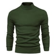 thumbnail image 1 of Pull Épais Chaud Commerce Extérieur Automne et Hiver Col Mi-Haut Ajusté Multicolore, 1 of 6