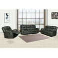 thumbnail image 2 of HomeRoots 366303 Gray Sofa Set - 192 x 108 x 120 in., 2 of 4