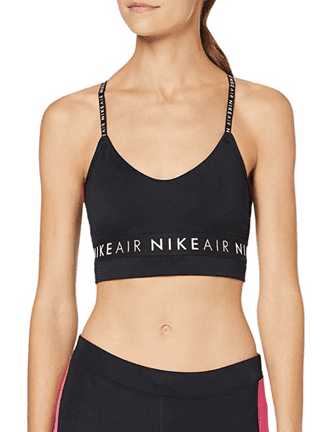 Nike Women's Swoosh Bra 2.0 (Black, X-Small) at  Women's Clothing  store